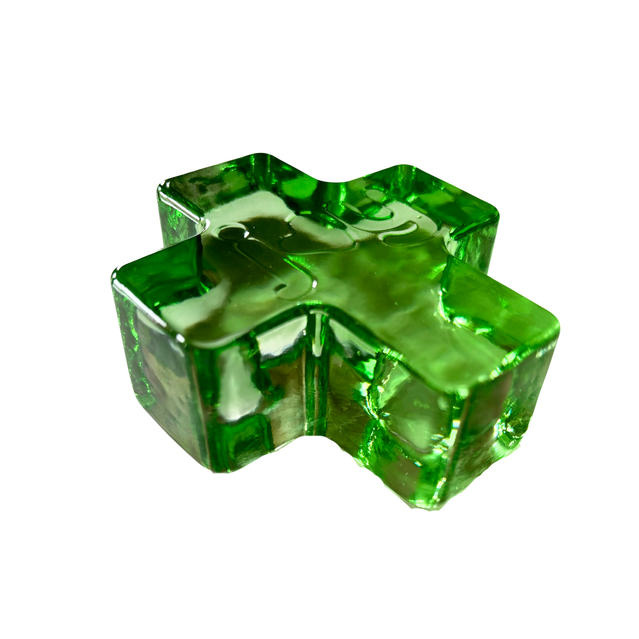 hammered cross paperweight