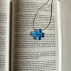 hammered book + necklace bundle