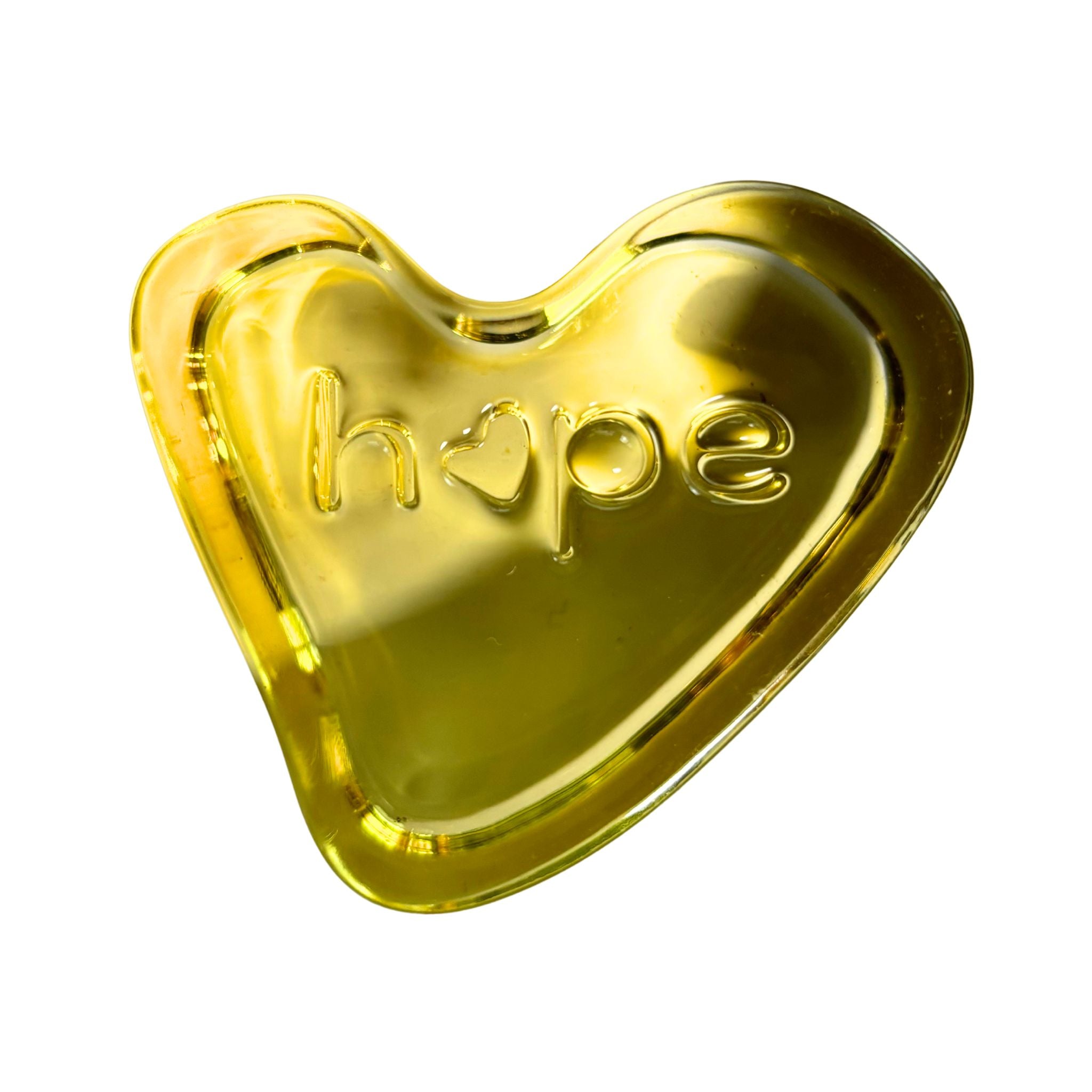 heart paperweight